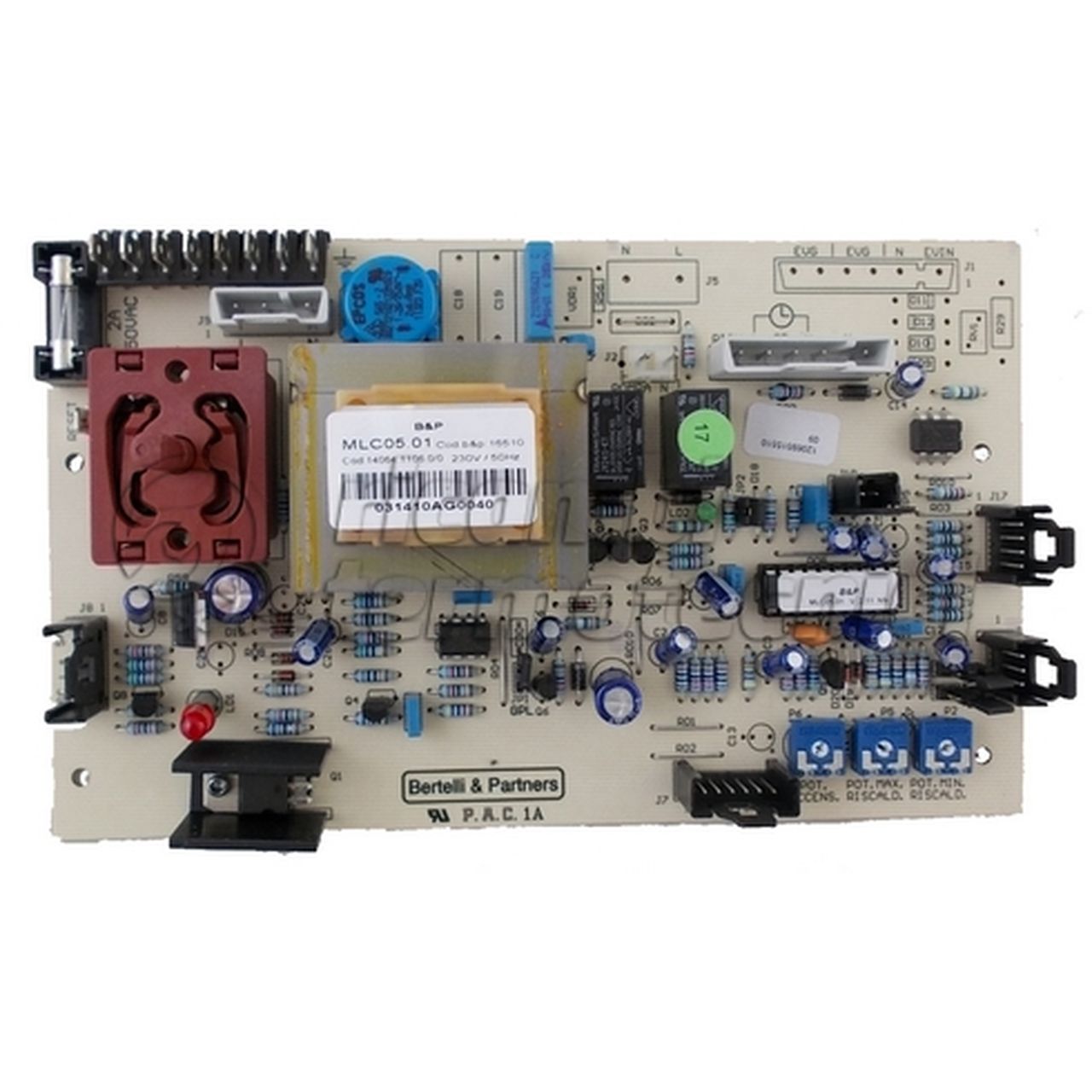 BIASI SCHEDA REGOLAZIONE BIT MLC05.1