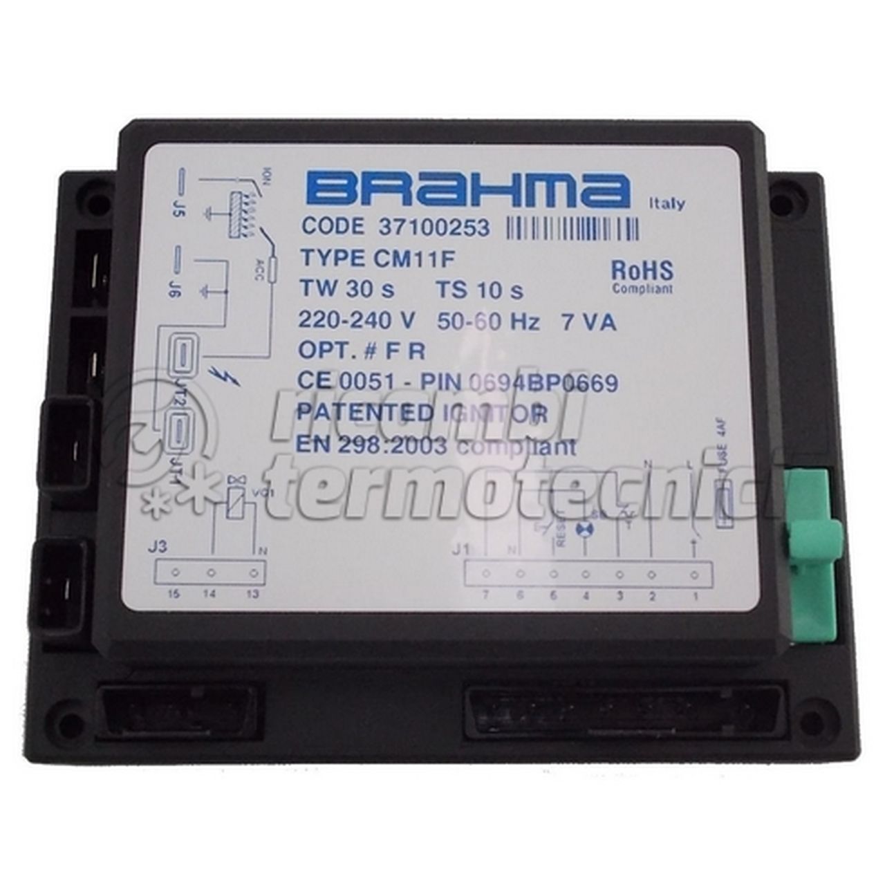 ROBUR APP. CENTR.BRAHMA CM11F GENERATORI