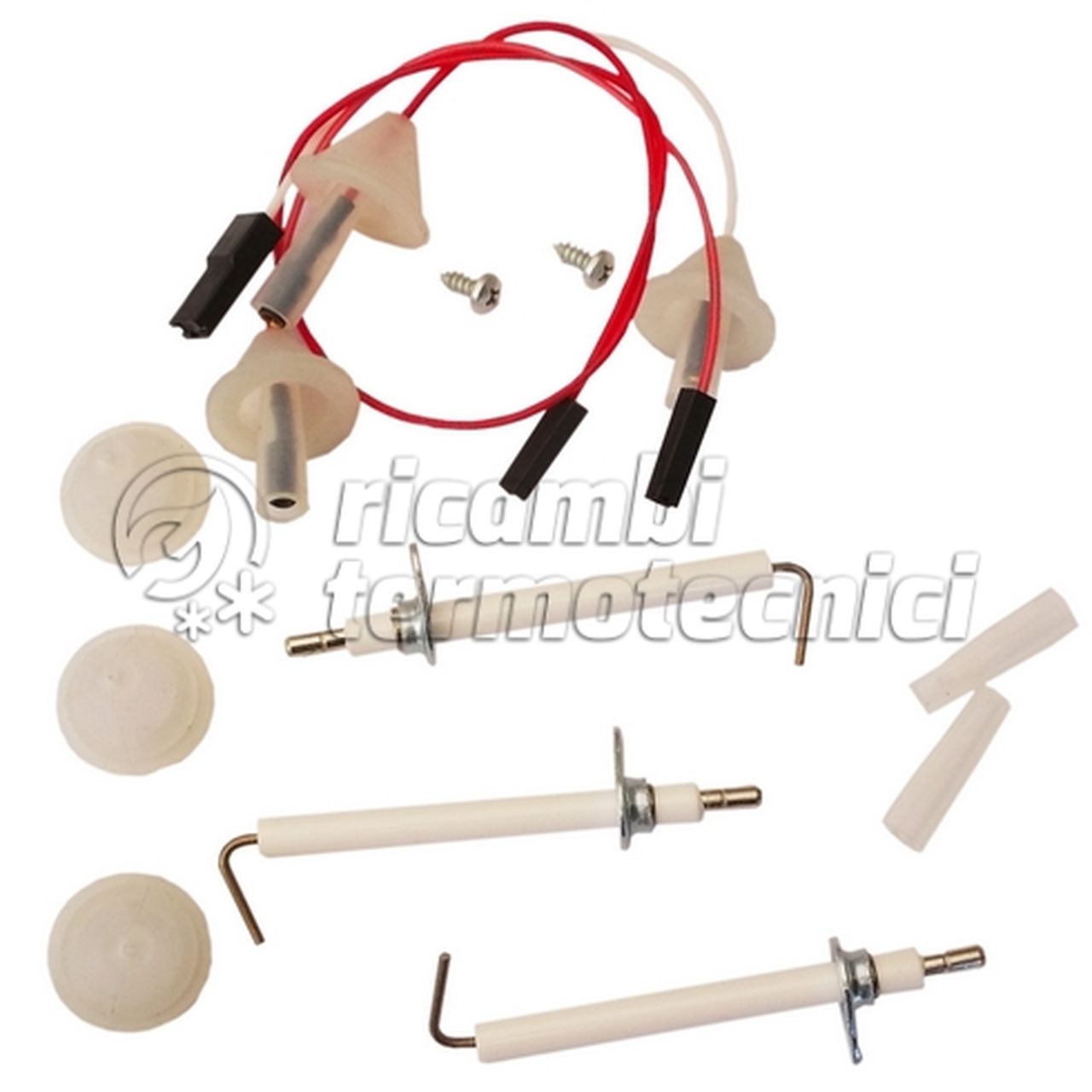 UNICAL KIT ELETTRODI + CAVETTI R/CTFS
